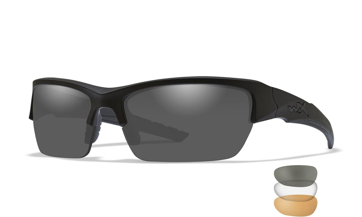 WILEY X WX Valor Sunglasses  Matte Black 70-18-120