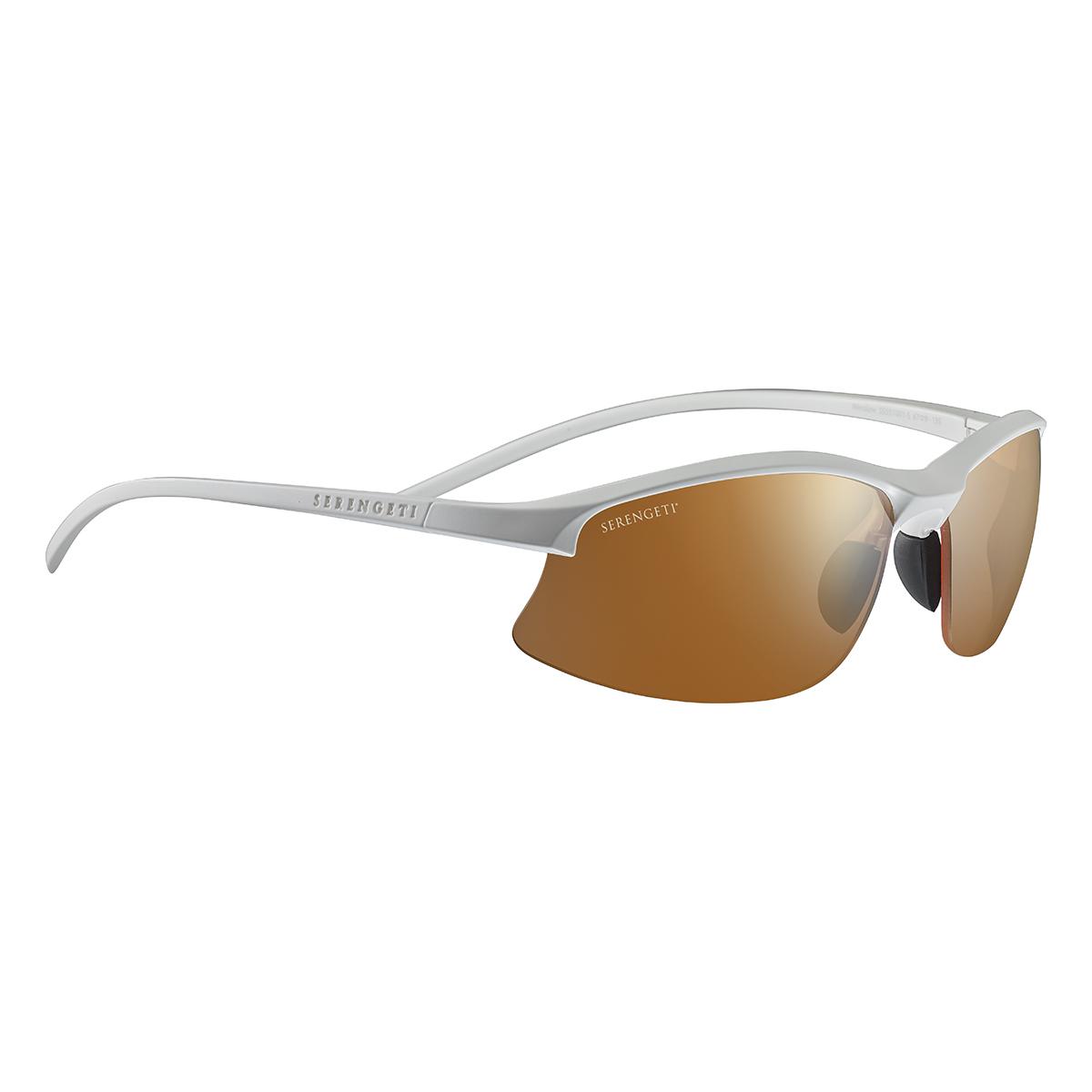 Serengeti Winslow Sunglasses  Matte White Medium, Large