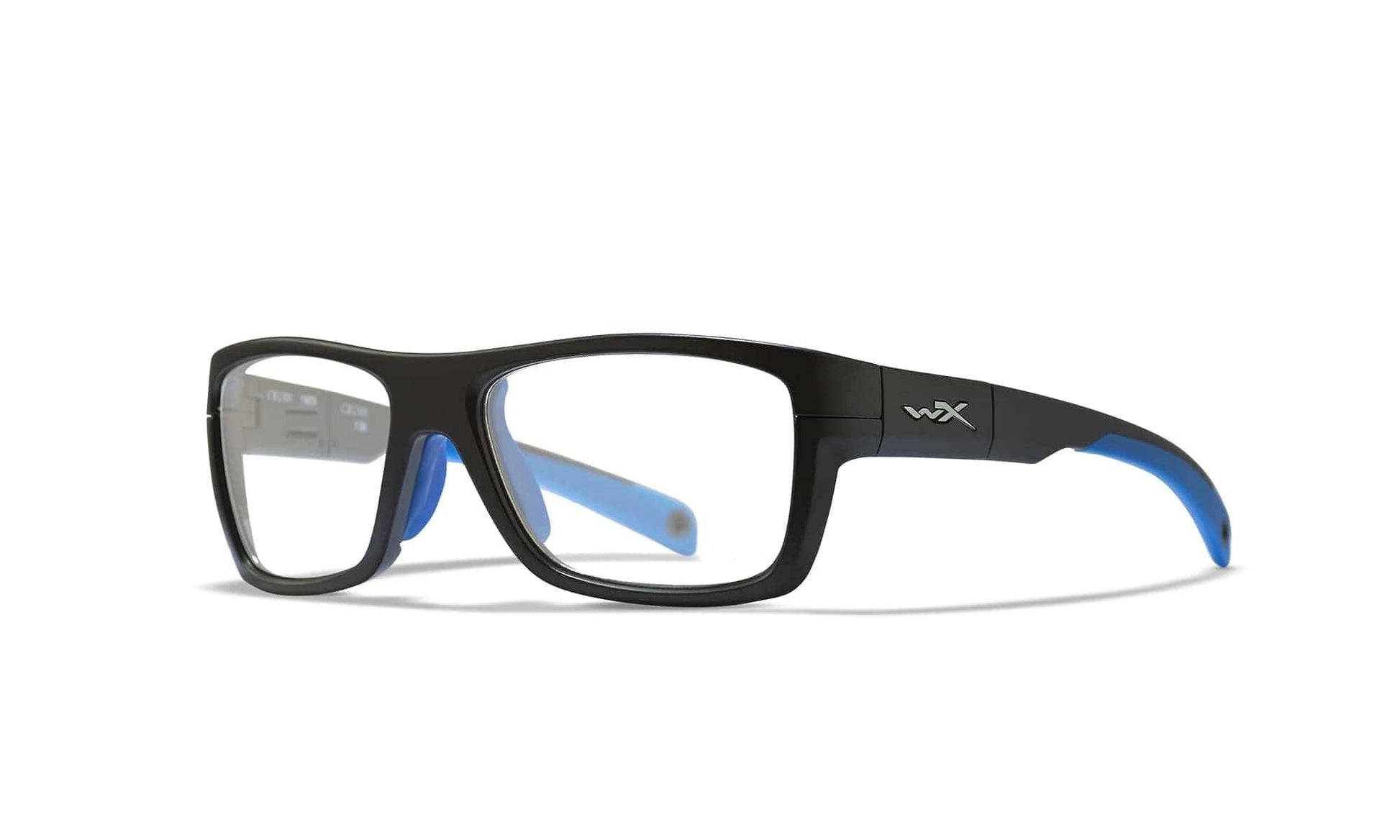 WILEY X WX Crush Sunglasses  Matte Grey and Blue 52-18-130