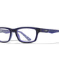 WILEY X WX Split Eyeglasses  Deep Purple Cyrstal 46-16-130