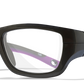 Wiley X YF FLASH Full Rim Eyeglasses  Graphite / Purple 48-17-125